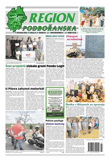 Obálka e-magazínu Region Podbořanska 27/2022