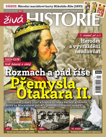 Obálka e-magazínu Živá historie 1-2/2017