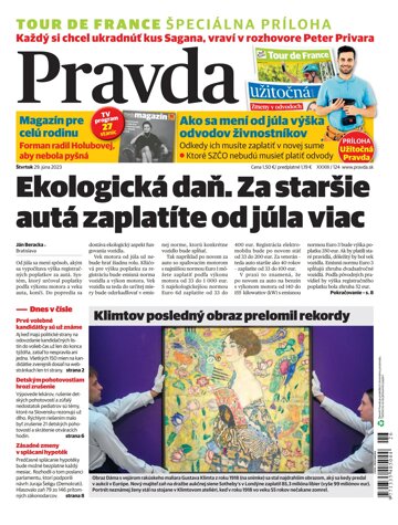 Obálka e-magazínu Pravda 29. 06. 2023