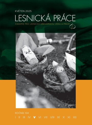 Obálka e-magazínu lesnická prace 2025 05