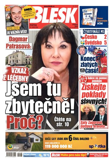 Obálka e-magazínu Blesk 23.5.2025