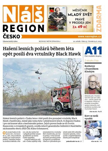 Obálka e-magazínu Náš Region - Česko 25/2025