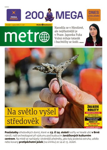 Obálka e-magazínu deník METRO 7.8.2025