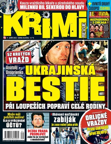 Obálka e-magazínu Krimi revue 9/2025