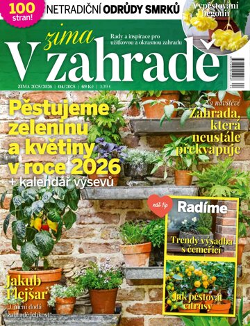 Obálka e-magazínu V zahradě 4/2025