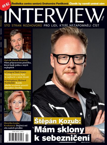 Obálka e-magazínu INTERVIEW 12/2025