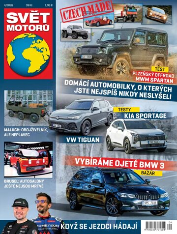 Obálka e-magazínu Svět motorů 4/2026