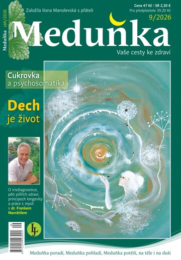 Obálka e-magazínu Meduňka 9/2026