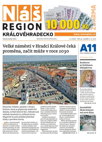 Obálka e-magazínu Náš Region - Královéhradecko 39/2026