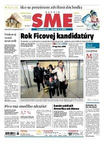 Obálka e-magazínu SME 2.1.2013