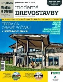 Obálka e-magazínu Moderné drevostavby