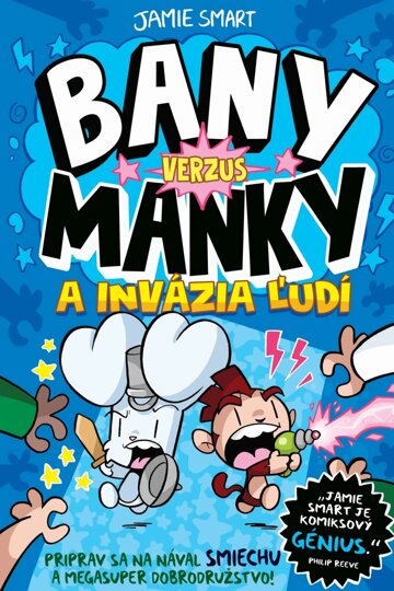 Obálka knihy Bany verzus Manky a invázia ľudí