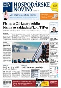 Obálka e-magazínu Hospodárske noviny 11.11.2014