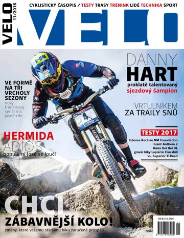 Obálka e-magazínu Velo 11/2016