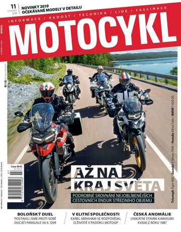 Obálka e-magazínu Motocykl 11/2018