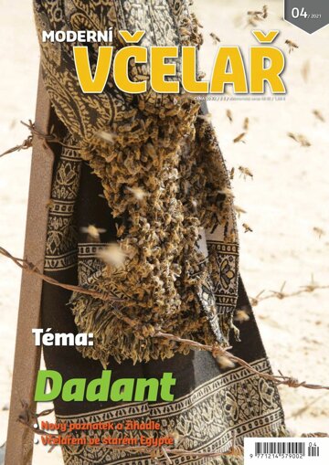 Obálka e-magazínu Moderní Včelař 4/2021