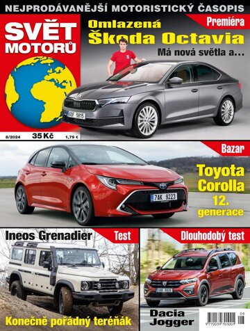 Obálka e-magazínu Svět motorů 8/2024