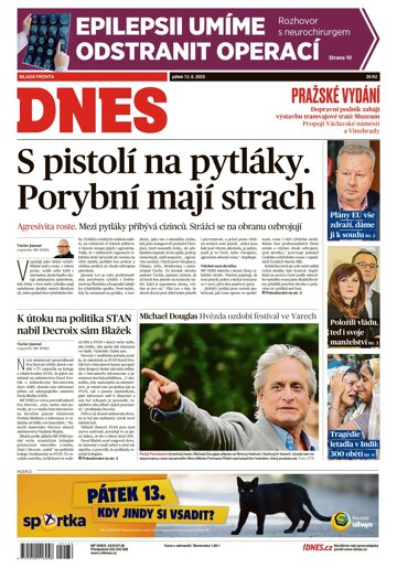 Obálka e-magazínu MF Dnes 13.6.2025