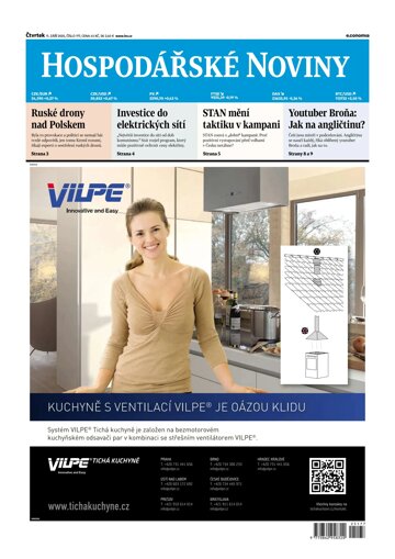 Obálka e-magazínu Hospodářské noviny 177 - 11.9.2025