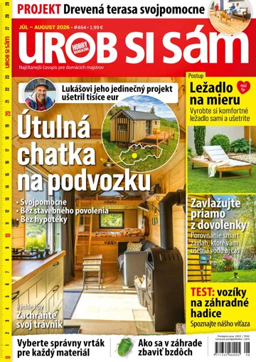 Obálka e-magazínu Urob si sám 8.7.2026