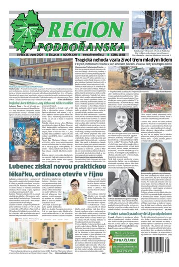 Obálka e-magazínu Region Podbořanska 35/2026
