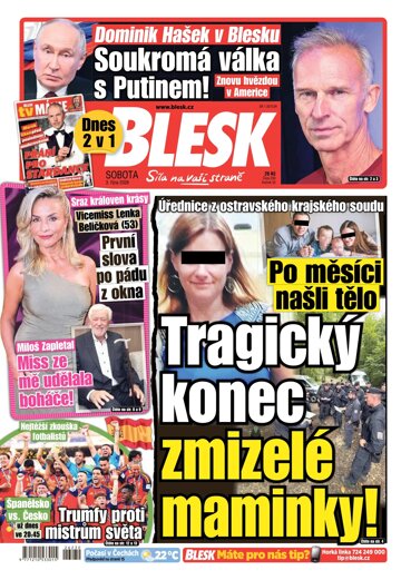 Obálka e-magazínu Blesk 3.10.2026
