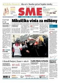 Obálka e-magazínu SME 10.4.2013