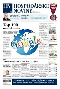 Obálka e-magazínu Hospodárske noviny 21.05.2014