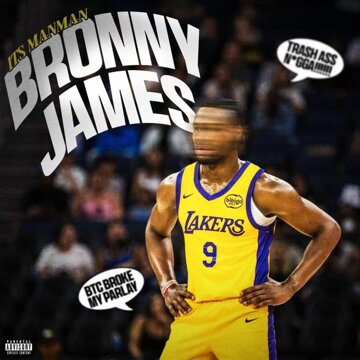 Obálka uvítací melodie Bronny James