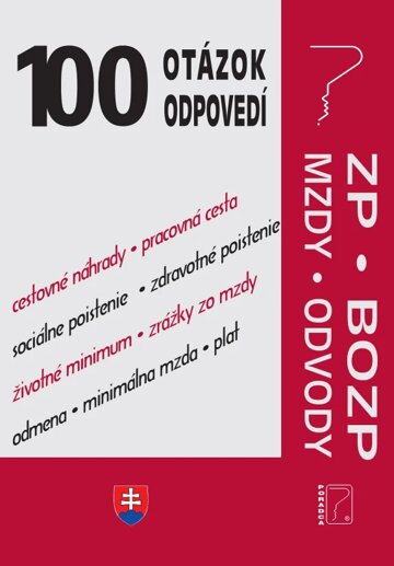 Obálka knihy 100 otázok a odpovedí – BOZP a Zákonník práce