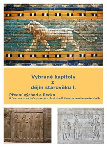 Obálka knihy Vybrané kapitoly z dějin starověku I.