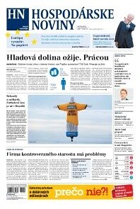 Obálka e-magazínu Hospodárske noviny 13.06.2014