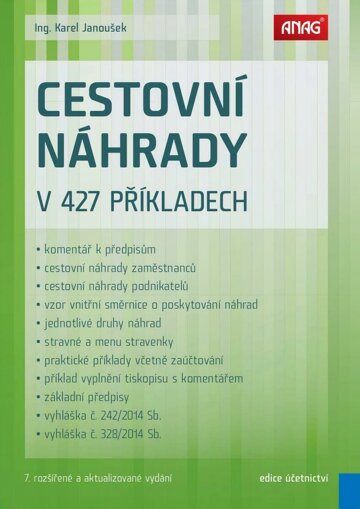 Obálka e-magazínu Cestovní náhrady v 427 příkladech