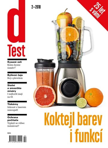 Obálka e-magazínu dTest 2/2018