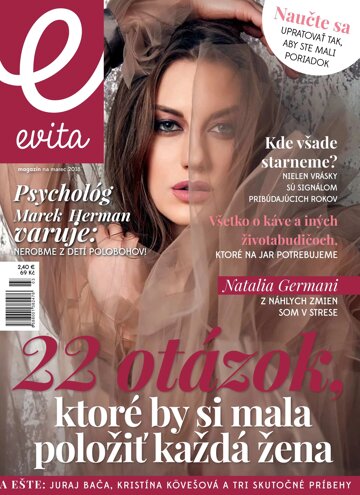 Obálka e-magazínu EVITA magazín 3/2018