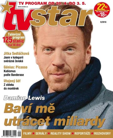 Obálka e-magazínu TV Star 9/2018