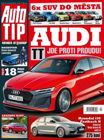 Obálka e-magazínu Auto TIP 24/2018