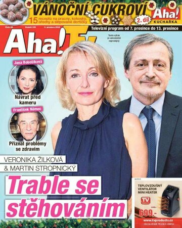 Obálka e-magazínu AHA! Tv - 6.12.2018