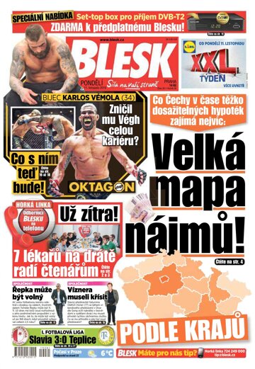 Obálka e-magazínu Blesk 11.11.2019