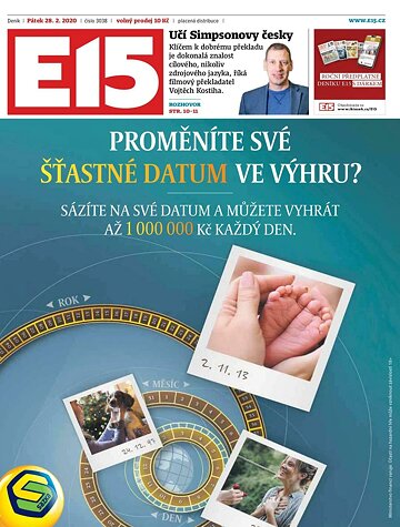 Obálka e-magazínu E15 28.2.2020