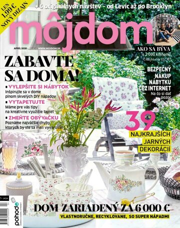 Obálka e-magazínu Môj dom 4/2020