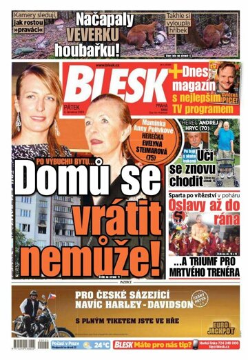 Obálka e-magazínu Blesk 3.7.2020