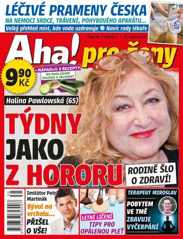 Obálka e-magazínu AHA! pro ženy 35/2020