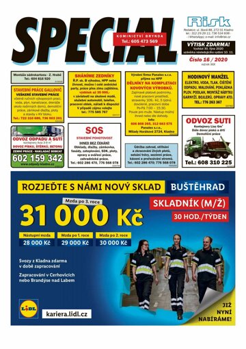 Obálka e-magazínu Special 16/2020