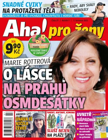 Obálka e-magazínu AHA! pro ženy 27/2021