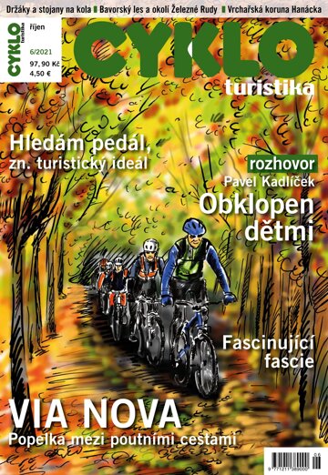 Obálka e-magazínu Cykloturistika 6/2021