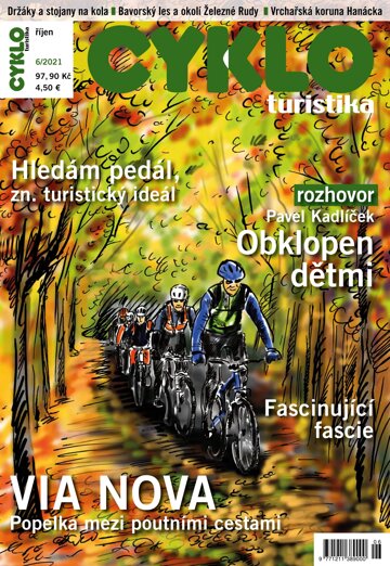Obálka e-magazínu Cykloturistika 6/2021