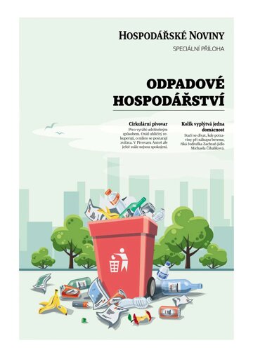 Obálka e-magazínu Hospodářské noviny - příloha 206 - 24.10.2022 Odpadové hospodářství