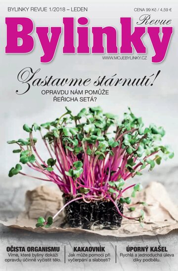 Obálka e-magazínu Bylinky 1/2018