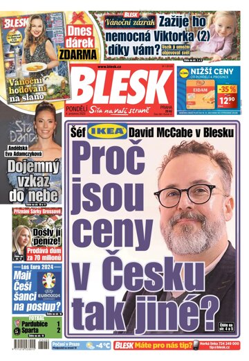 Obálka e-magazínu Blesk 4.12.2023